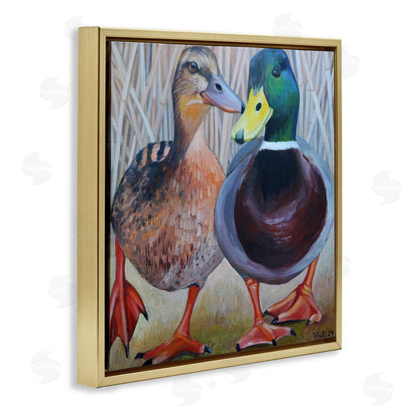 Stupell Industries Violeta Vollmer | Mallard & Brown Ducks