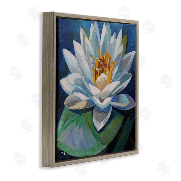 Stupell Industries Violeta Vollmer | Peaceful Lotus Flower