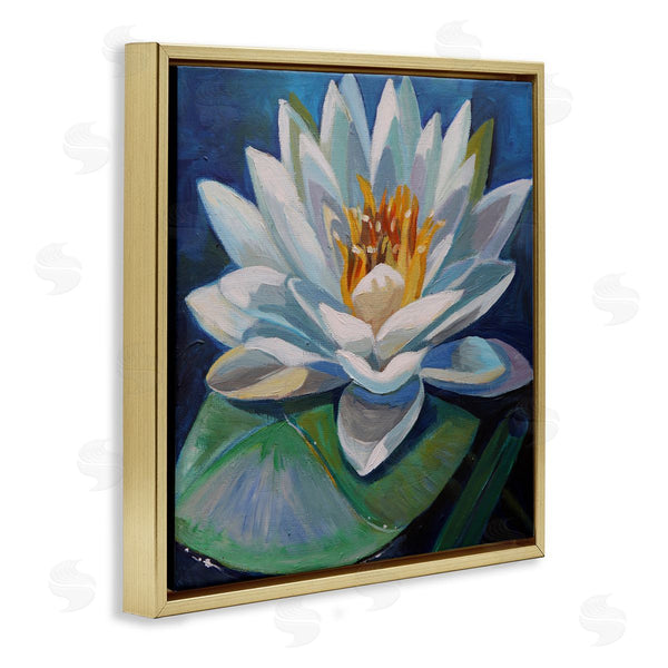 Stupell Industries Violeta Vollmer | Peaceful Lotus Flower