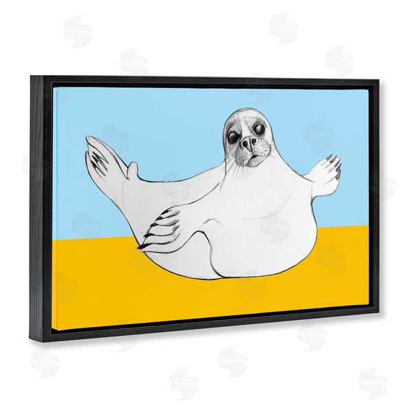 Stupell Industries Violeta Vollmer | Playful Seal Sketch