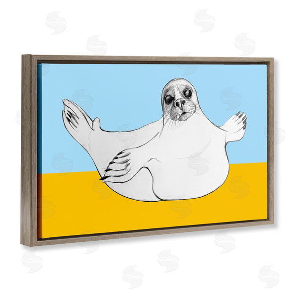 Stupell Industries Violeta Vollmer | Playful Seal Sketch