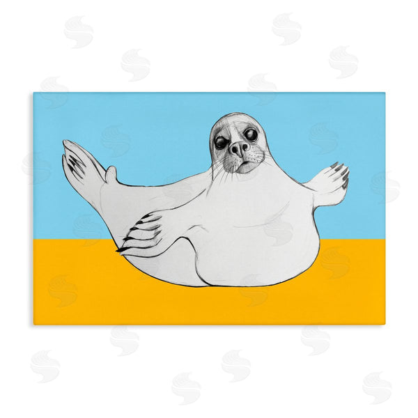 stupell industries Violeta Vollmer | Playful Seal Sketch