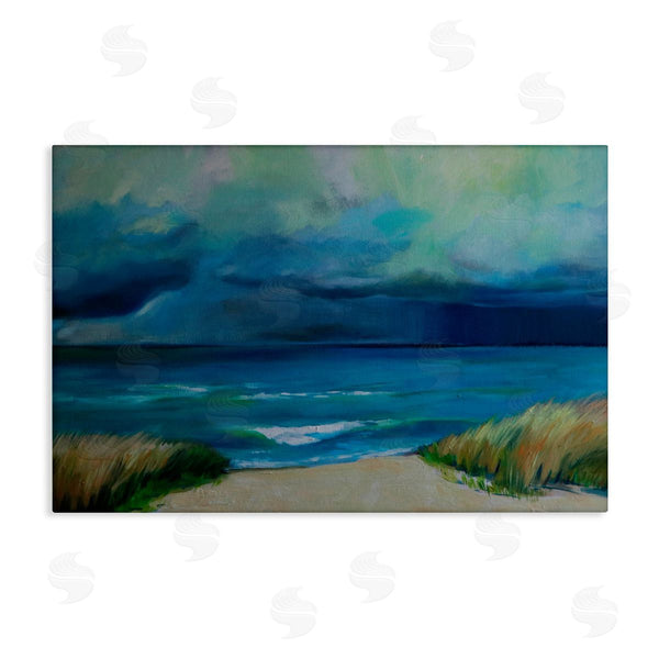 stupell industries Violeta Vollmer | Stormy Beach Seascape