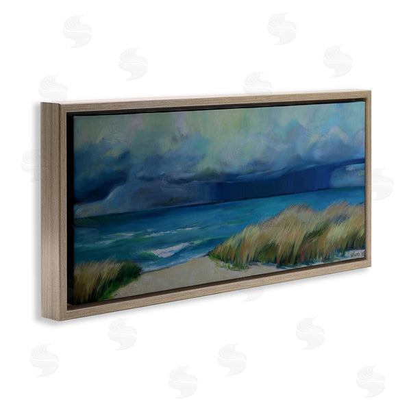 Stupell Industries Violeta Vollmer | Stormy Seascape Sky