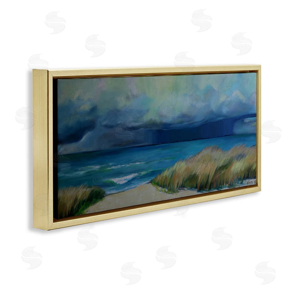 Stupell Industries Violeta Vollmer | Stormy Seascape Sky