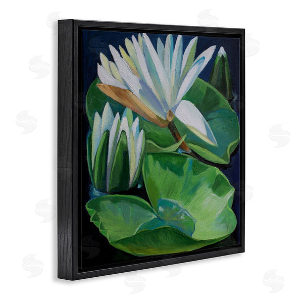 Stupell Industries Violeta Vollmer | Waterlilies & Lily Pads