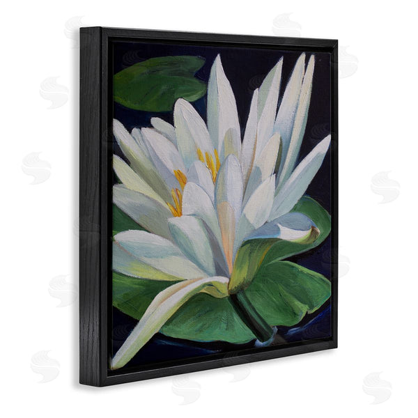 Stupell Industries Violeta Vollmer | Waterlily Petals On Pond
