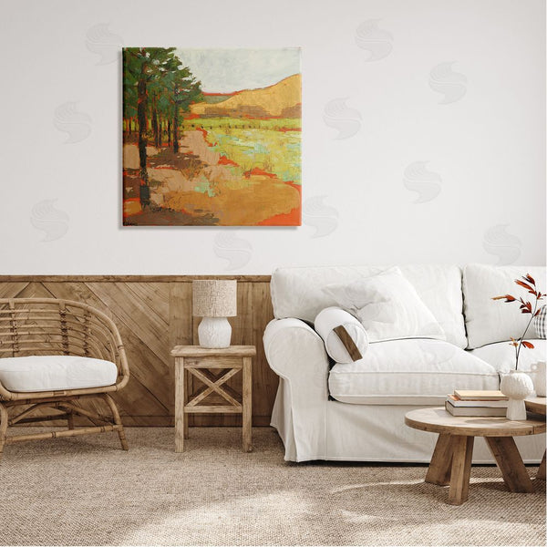 Stupell Industries Virginia Chapuis | Modern Landscape Painting Wall Art