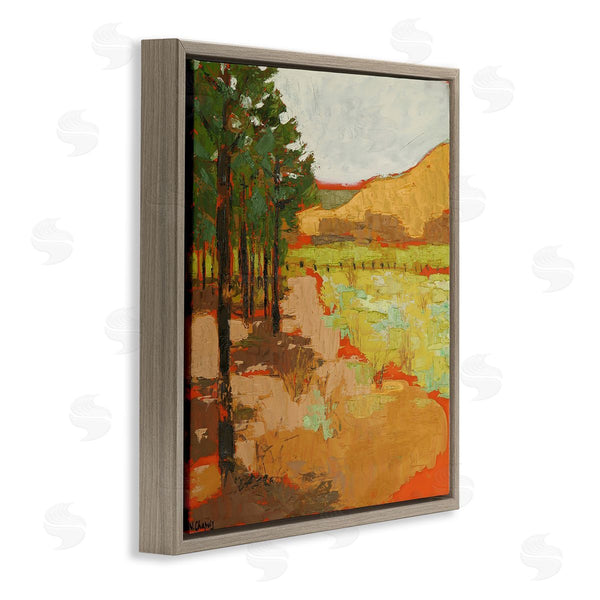 Stupell Industries Virginia Chapuis | Modern Landscape Painting Wall Art