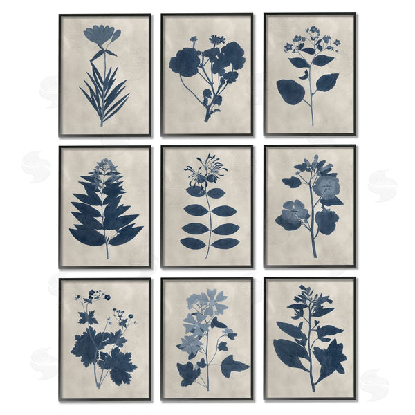 Stupell Industries Vision Studio | Beautiful Botanical Silhouette Floral Plants Wall Art