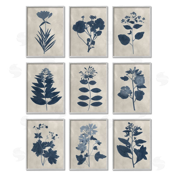 Stupell Industries Vision Studio | Beautiful Botanical Silhouette Floral Plants Wall Art