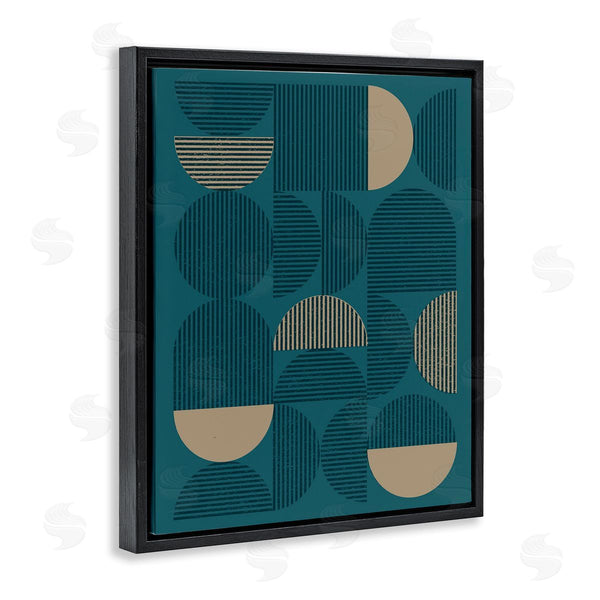 Stupell Industries Vision Studio | Blue Modern Arch Shapes