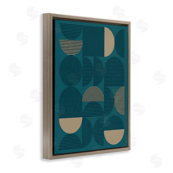 Stupell Industries Vision Studio | Blue Modern Arch Shapes