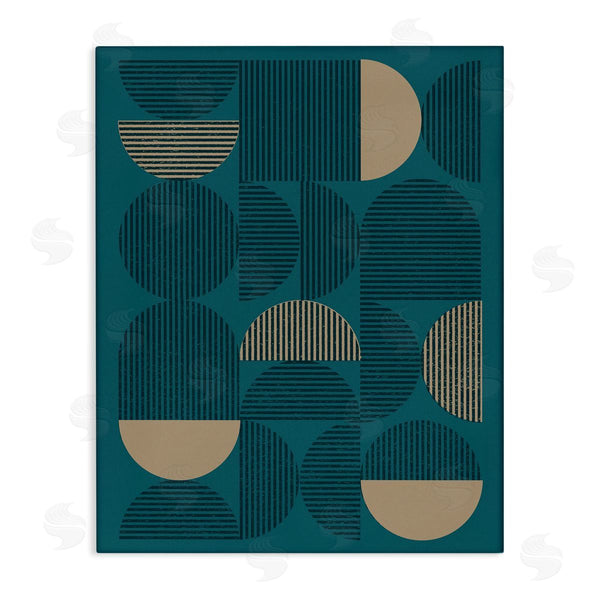 stupell industries Vision Studio | Blue Modern Arch Shapes