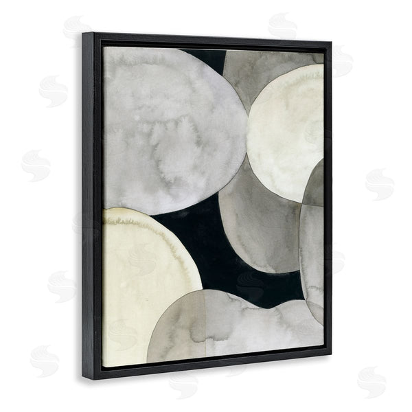 Stupell Industries Vision Studio | Collage Of Circular Shapes Opaque Layered Arrangement Wall Art