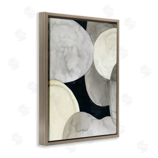 Stupell Industries Vision Studio | Collage Of Circular Shapes Opaque Layered Arrangement Wall Art