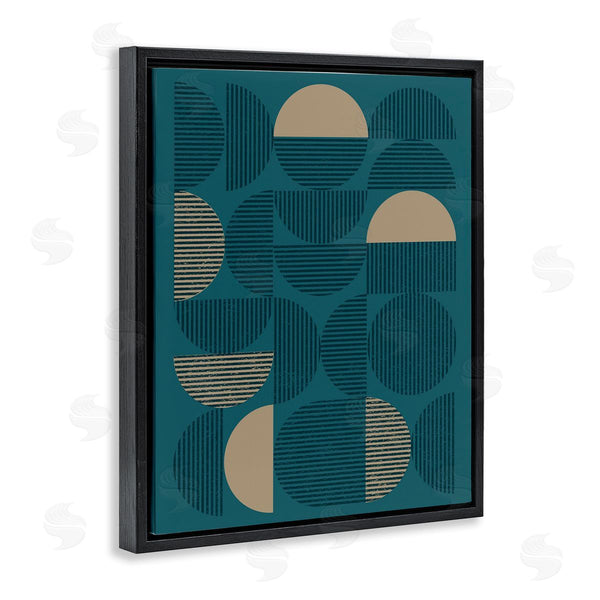 Stupell Industries Vision Studio | Deco Arches Blue And Beige