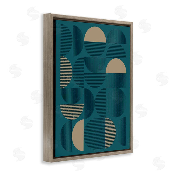 Stupell Industries Vision Studio | Deco Arches Blue And Beige