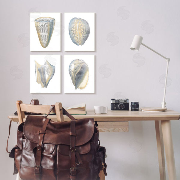 Stupell Industries Vision Studio | Minimal Marine Shells Unique Pattern Wall Art