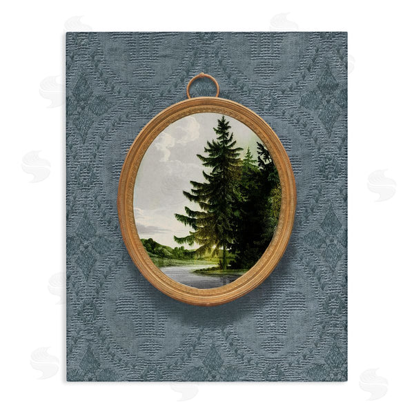 stupell industries Vision Studio | Tree Scene View Vintage Pattern Wall Art