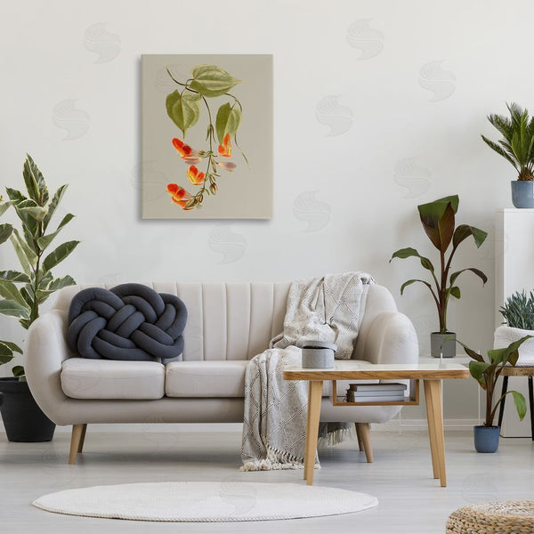 Stupell Industries Vision Studio | Vine With Red Blossoms Wall Art