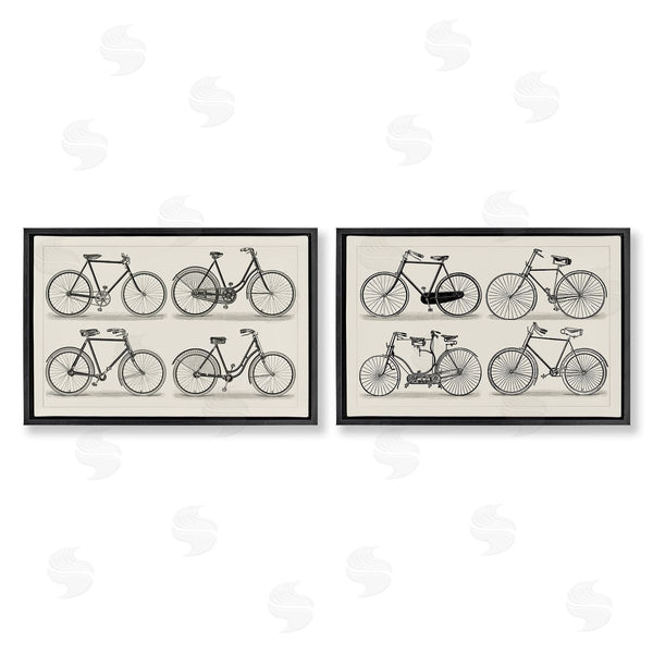 Stupell Industries Vision Studio | Vintage Bicycle Styles Wall Art