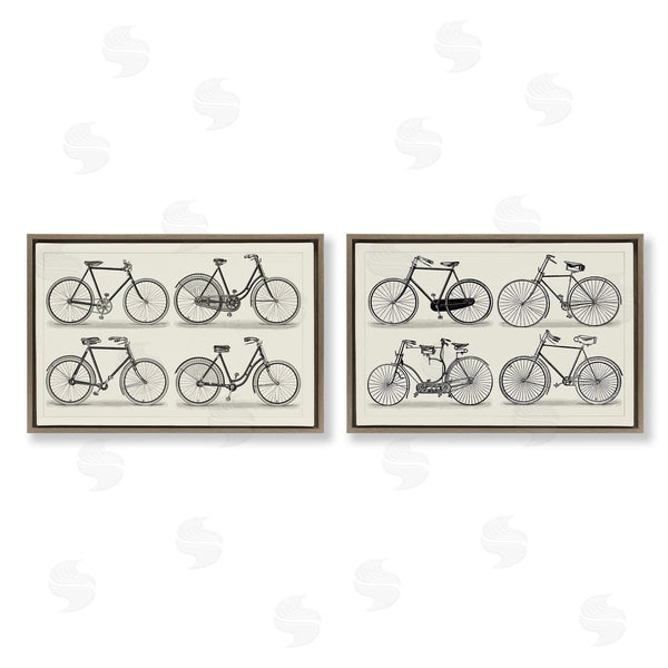 Stupell Industries Vision Studio | Vintage Bicycle Styles Wall Art