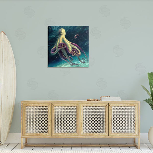 Stupell Industries Vlad Mel | Deep Water Octopus Wall Art