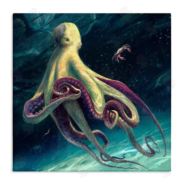 stupell industries Vlad Mel | Deep Water Octopus Wall Art