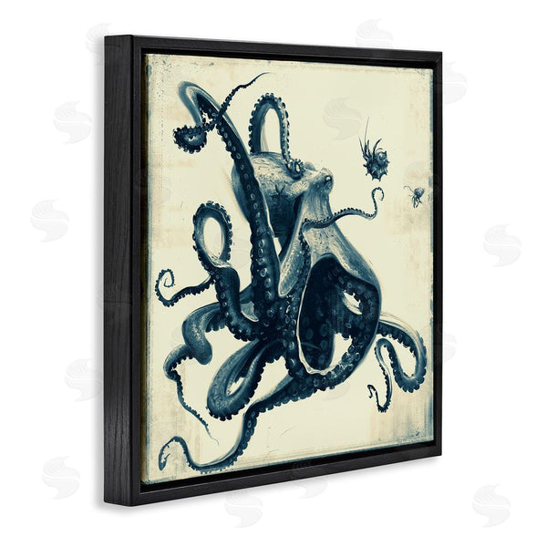 Stupell Industries Vlad Mel | Vintage Maritime Octopus Wall Art