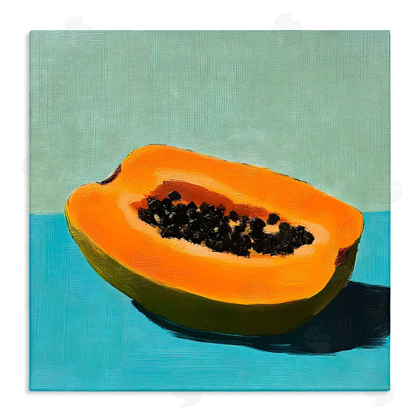 stupell industries Walker Noble | Blue Papaya Still Life
