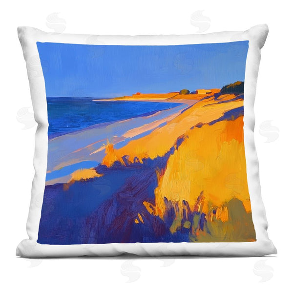 stupell industries Walker Noble | Complimentary Coast Seascape Throw Pillow