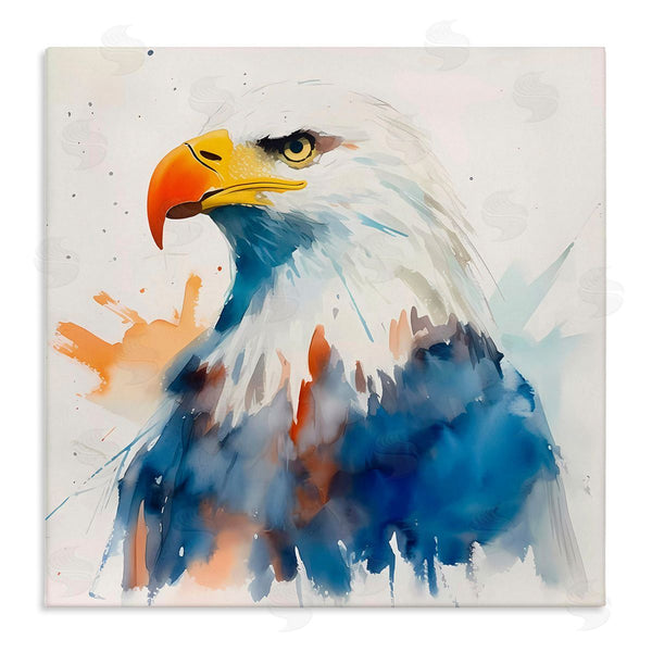 stupell industries Walker Noble | Eagle with Strong Gaze