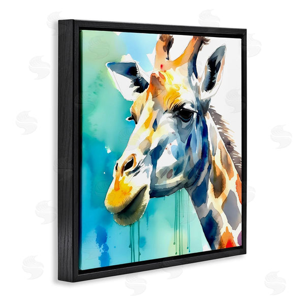 Stupell Industries Walker Noble | Giraffe With Blue Splash
