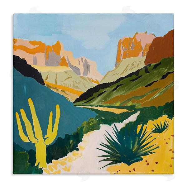 stupell industries Walker Noble | Modern Arid Canyon Scenery