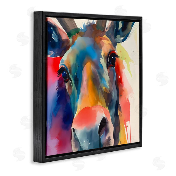 Stupell Industries Walker Noble | Modern Close Up Horse