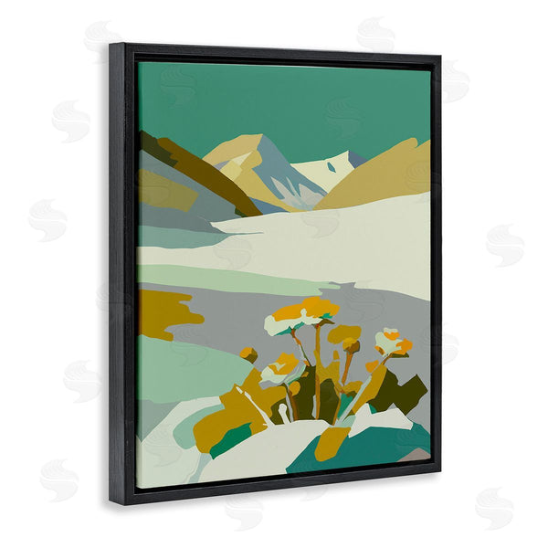 Stupell Industries Walker Noble | Modern Mountain Abstraction Wall Art