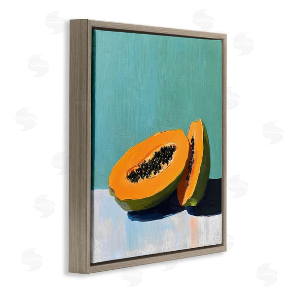 Stupell Industries Walker Noble | Papaya Pair On Blue