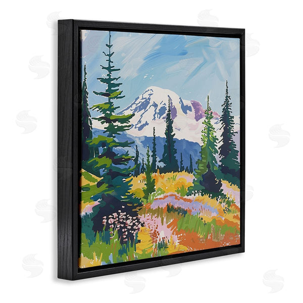 Stupell Industries Walker Noble | Peaceful Mountain Valley Scenery Wall Art