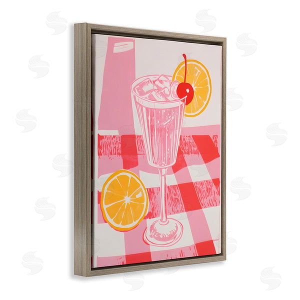 Stupell Industries Walker Noble | Pink Lemonade On Tablecloth
