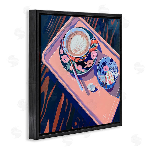 Stupell Industries Walker Noble | Vibrant Modern Latte Tray