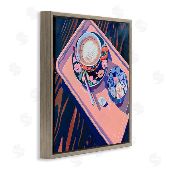 Stupell Industries Walker Noble | Vibrant Modern Latte Tray