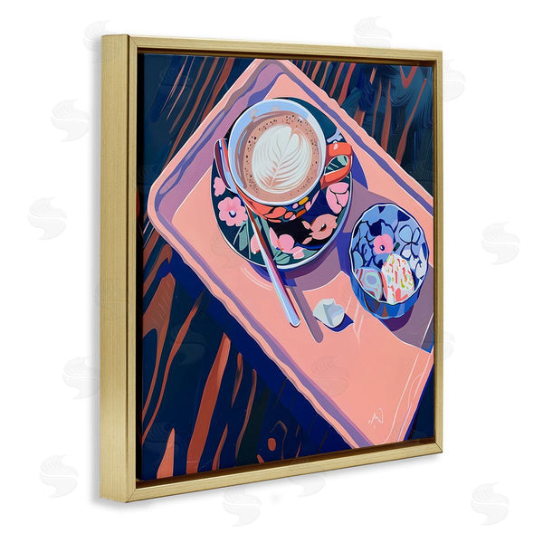 Stupell Industries Walker Noble | Vibrant Modern Latte Tray