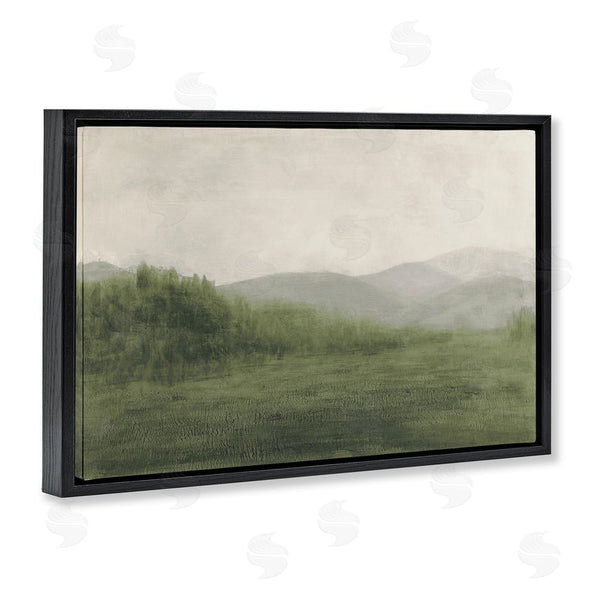 Stupell Industries Walt Johnson | Fog Green Countryside Wall Art