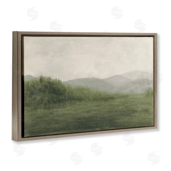 Stupell Industries Walt Johnson | Fog Green Countryside Wall Art
