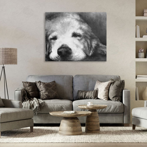 Stupell Industries Walt Johnson | Monochrome Dog Day Afternoon Wall Art