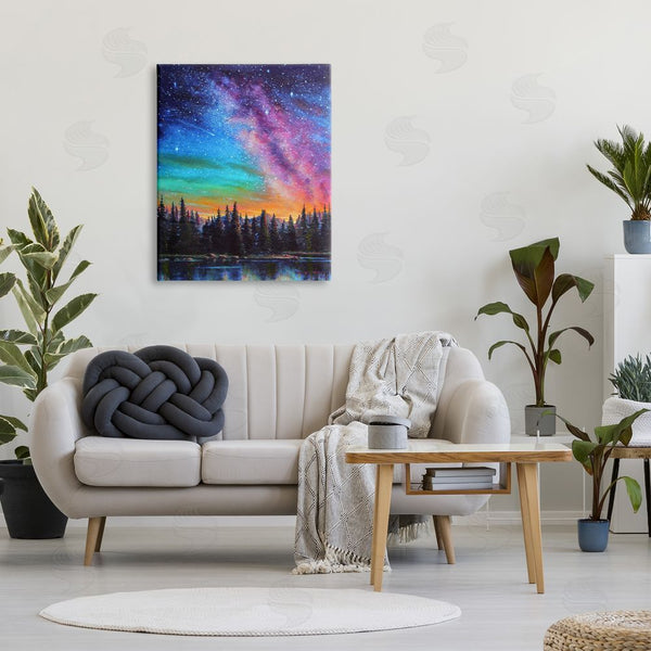 Stupell Industries Wanda Mumm | Vivid Nebula Landscape Wall Art