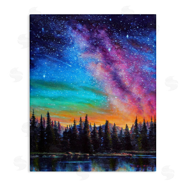 stupell industries Wanda Mumm | Vivid Nebula Landscape Wall Art