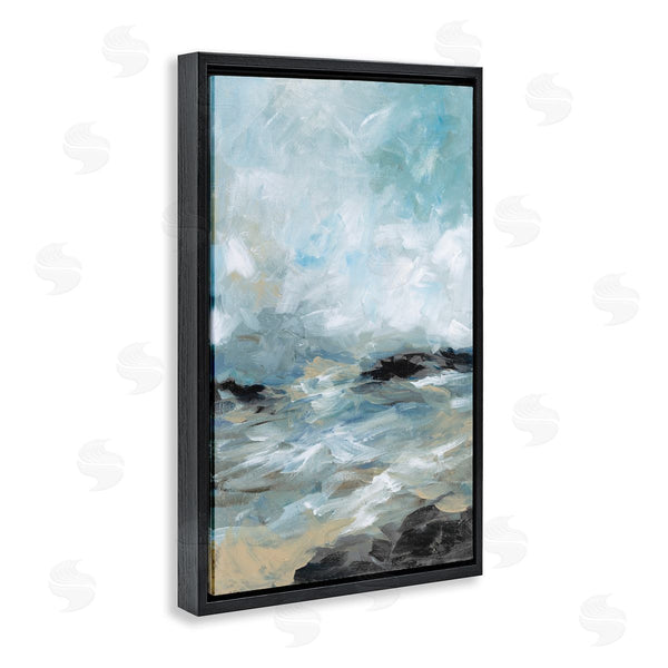 Stupell Industries Wani Pasion | Across The Sand Nautical Abstract