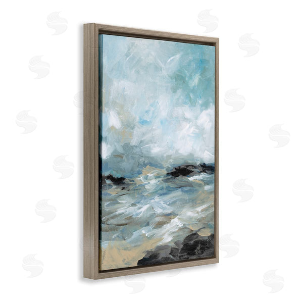 Stupell Industries Wani Pasion | Across The Sand Nautical Abstract